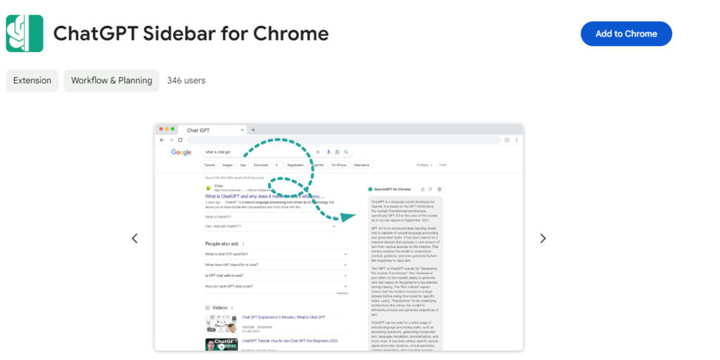 ChatGPT Sidebar Extension