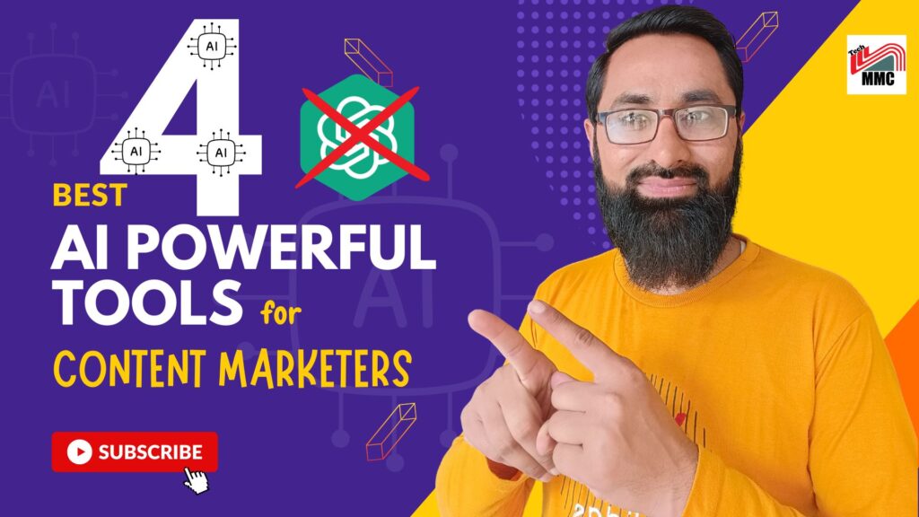 Thumbnail for 4 AI Tools for Content Marketers