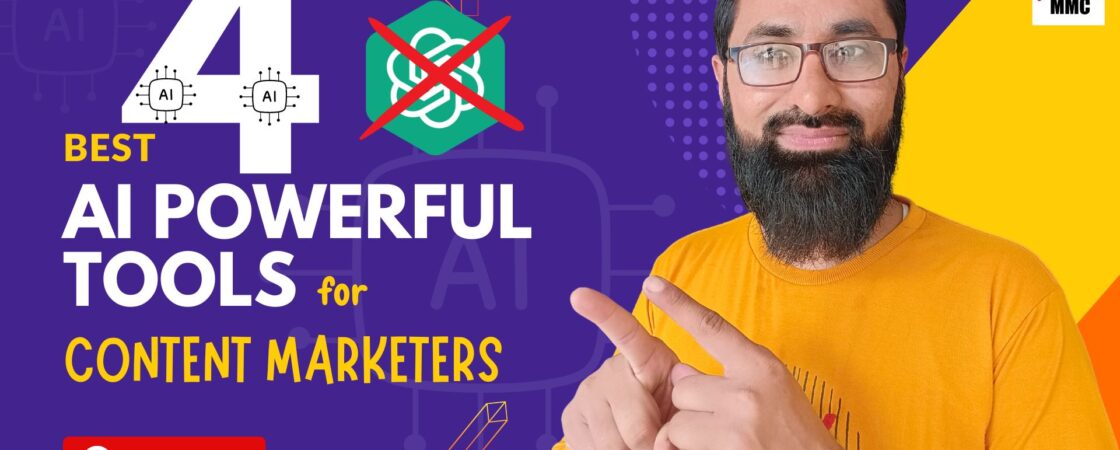 4 AI Tools for Content Marketers