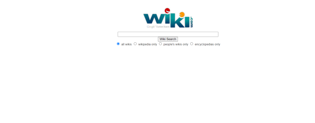 screenshot of Wiki.com