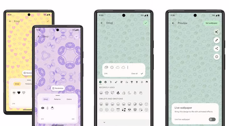 7 Exciting Android 14 Features to Explore.Emoji Wallpaper