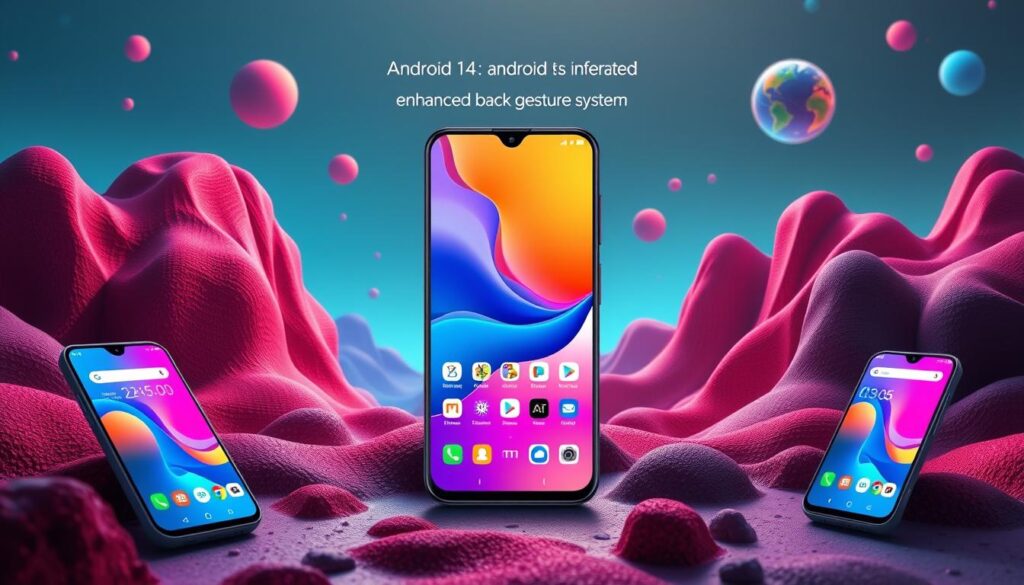 image of Gesture System in android 14
