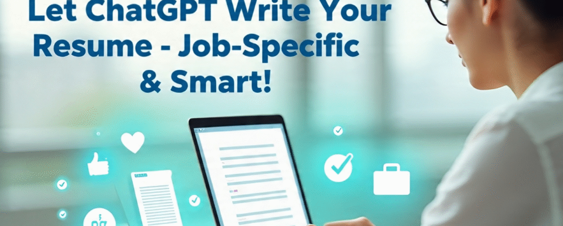 how to use chatgpt to write a resume