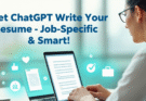 How to use chatgpt to write a Resume based on Job description