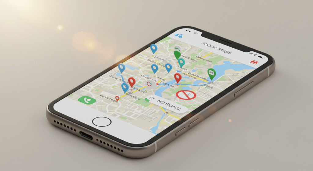 image showing Offline Apple Maps in iOS 17