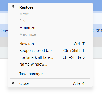 screenshot of Save Google Chrome Tabs for Later